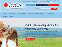 Tablet Screenshot of cvcavets.com